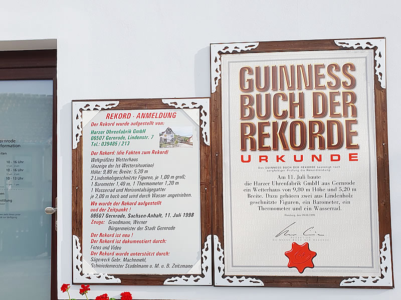 Kuckucksuhr, Gernrode